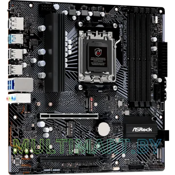 Материнская плата ASRock B650M PG Lightning картинка 3